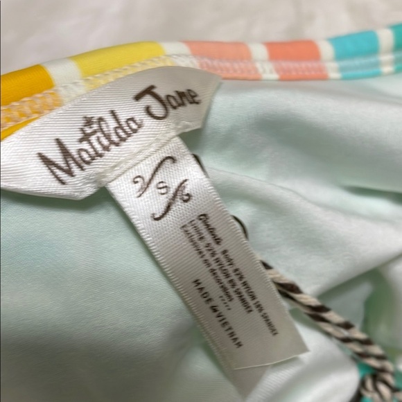Matilda Jane Multicolor Swimsuit Top Sz Small - Picture 5 of 7